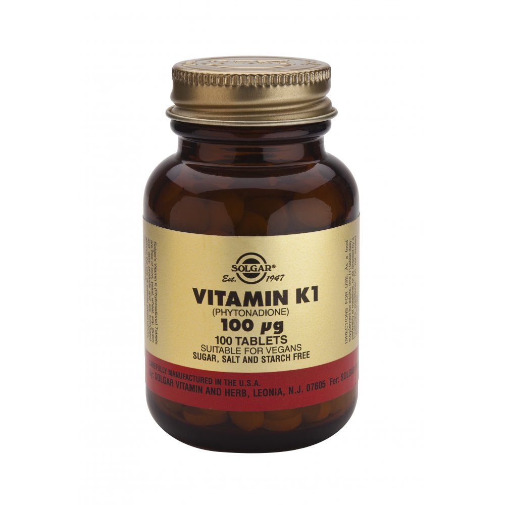 Vitamin K1 100mcg 100vegicaps