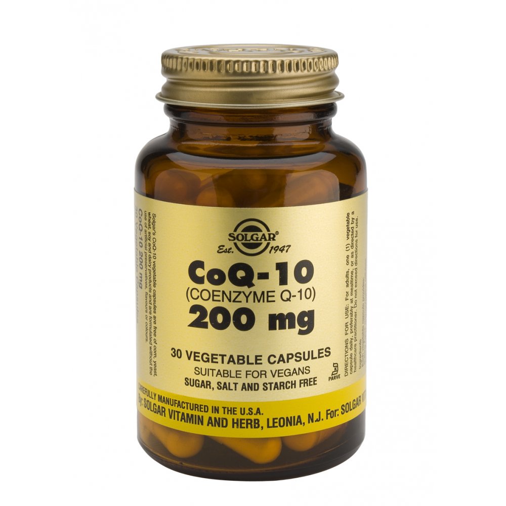 Coenzyme Q-10 200mg 30vegicaps