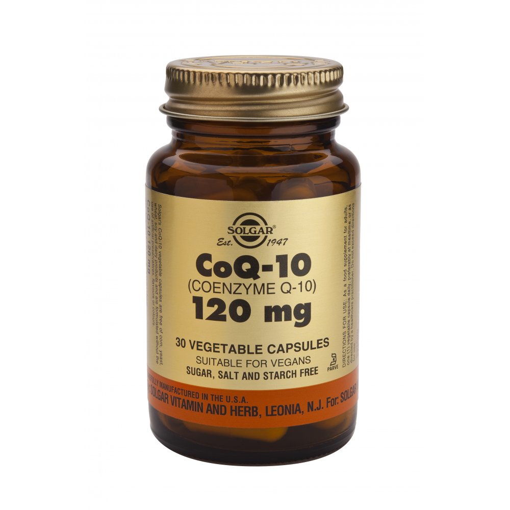 Coenzyme Q-10 120mg 30vegicaps