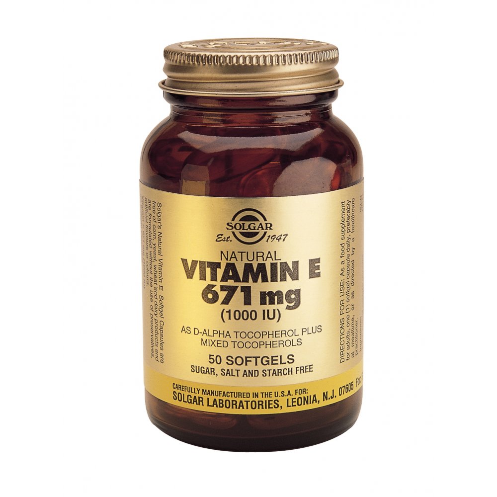Vitamin E 1000IU 50 softgels