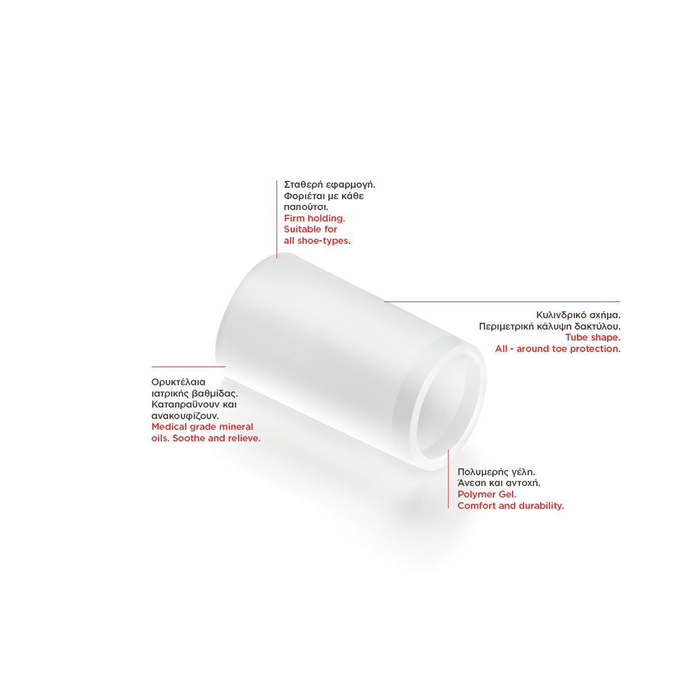 Podia Gel Soft protection Finger Tube 2pcs