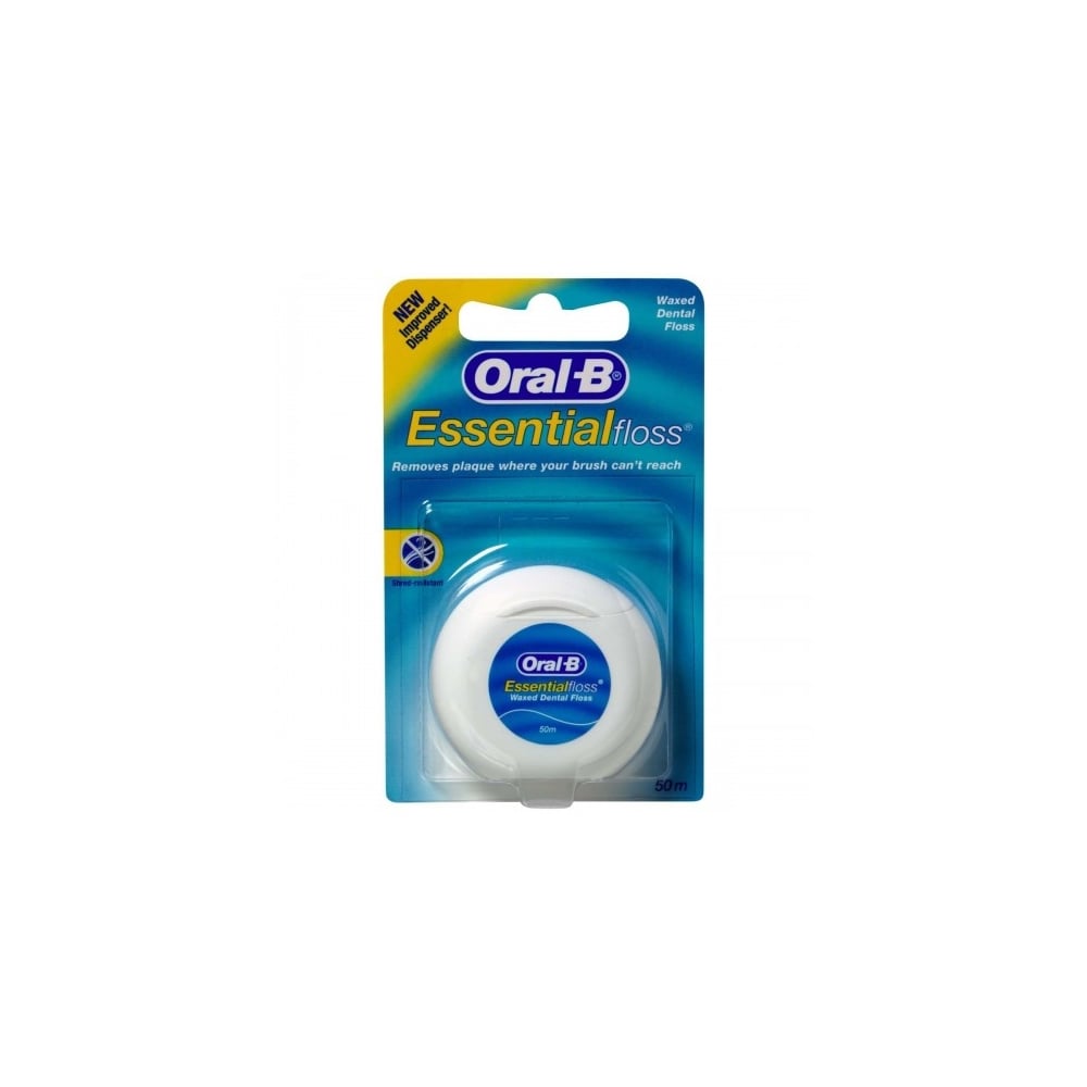 Essential Waxed Dental Floss 50m