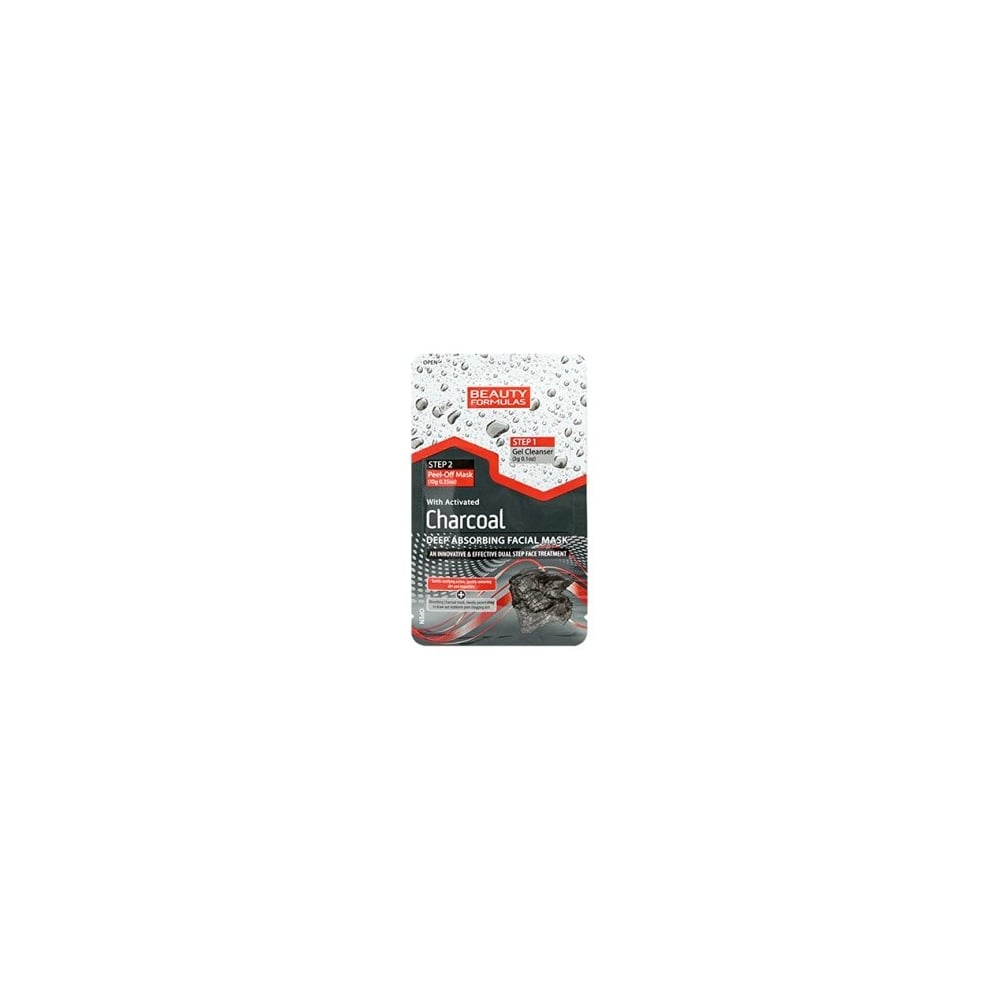 Activated Charcoal Deep Absorbing Facial Mask Dualstep 3gr & 10gr