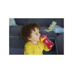 Bendy Pink Straw Cup 12m+ 300ml