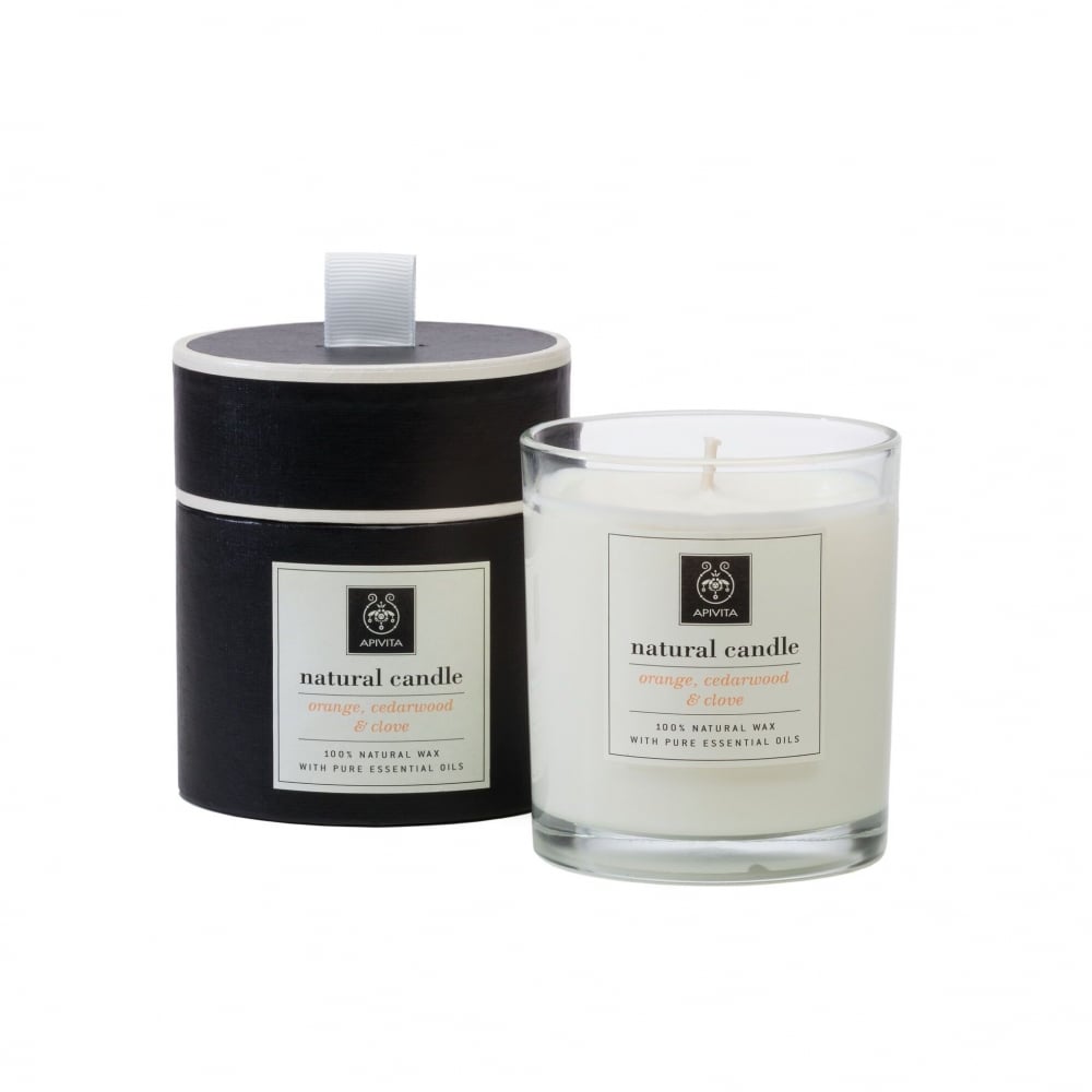 Orange, Cedarwood and Clove Natural Candle 235gr