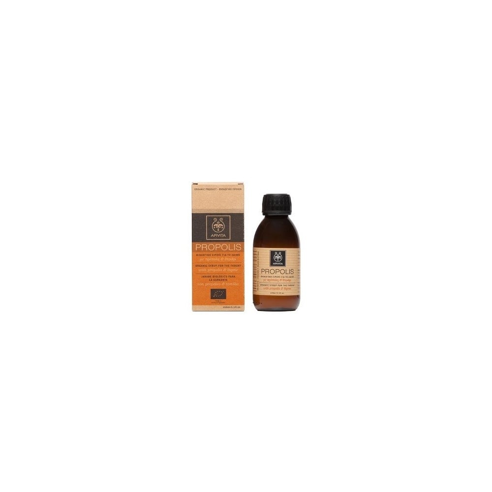 Organic Syrup For The Throat With Propolis & Thyme 150 ml