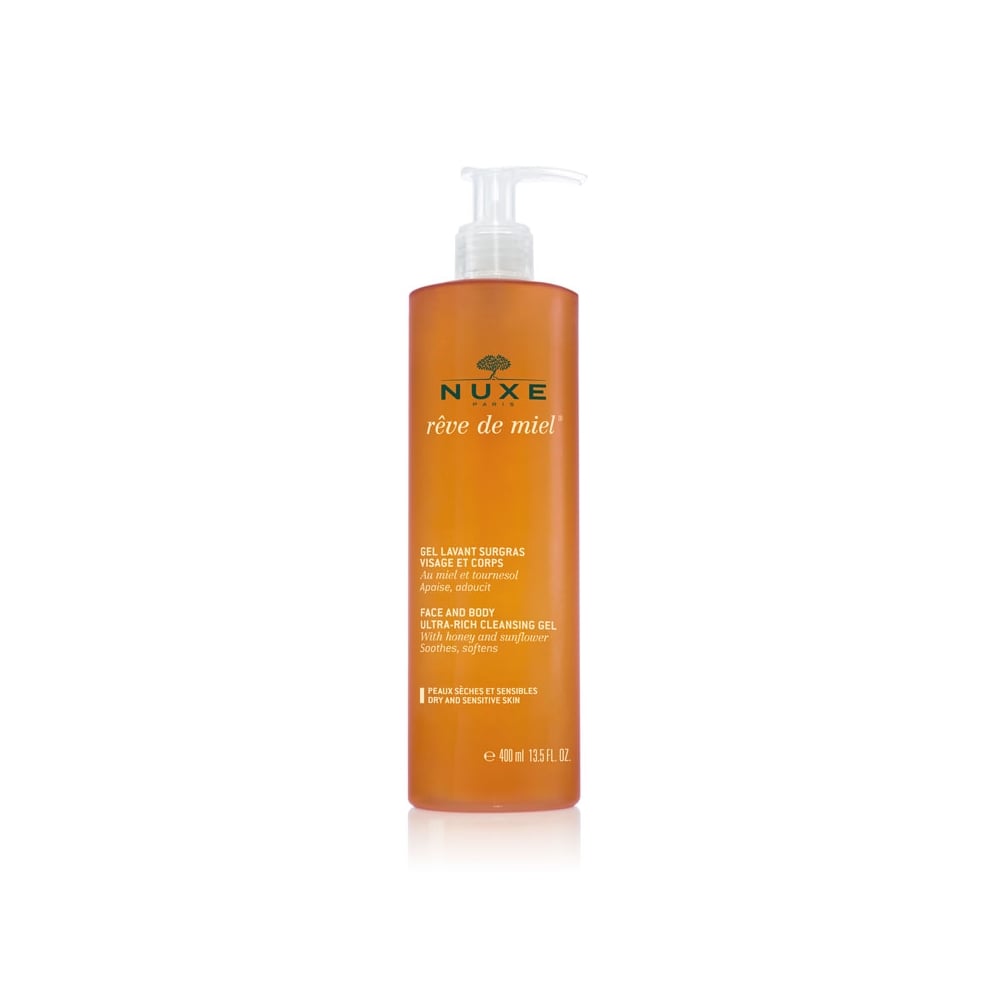 Face and Body Ultra-Rich Cleansing Gel Rêve De Miel 400ml