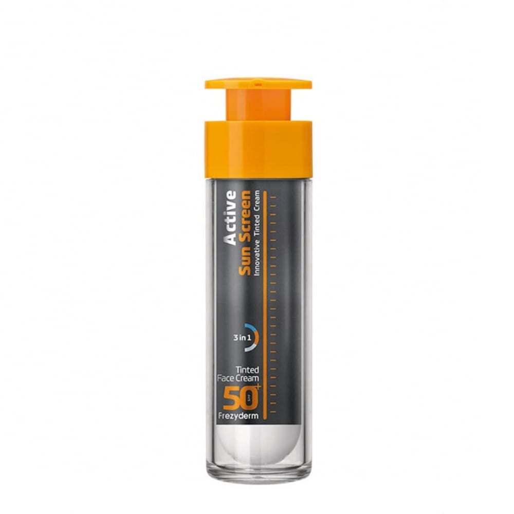 Active Sun Screen Tinted Face Cream SPF50+ 50ml