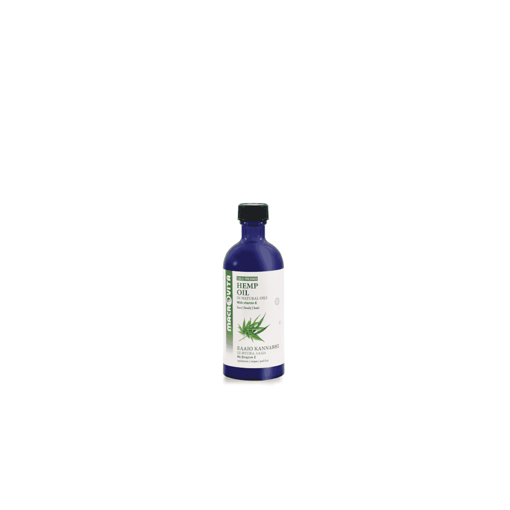 Hemp Oil in Natural Oils with Vitamin  Ε 100ml