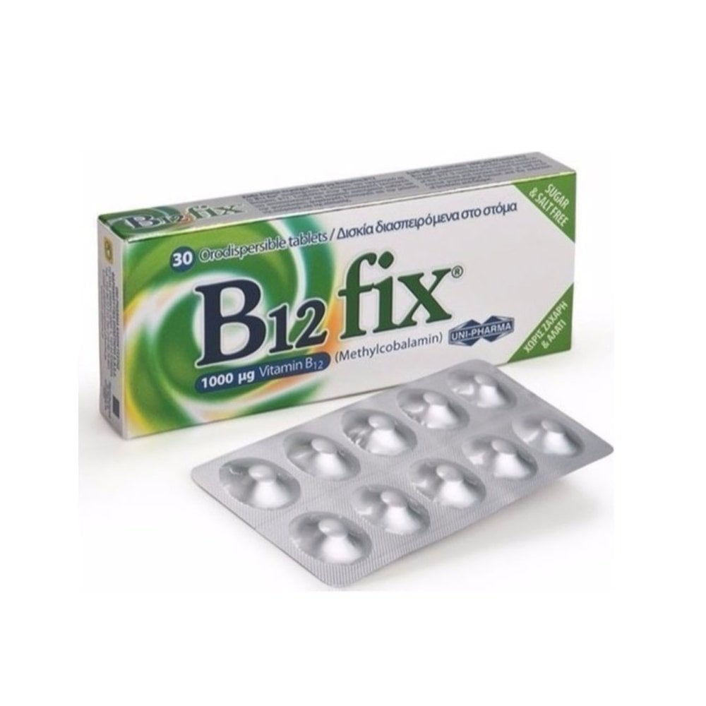 Vitamin B12 Fix 1000mg 30tabs