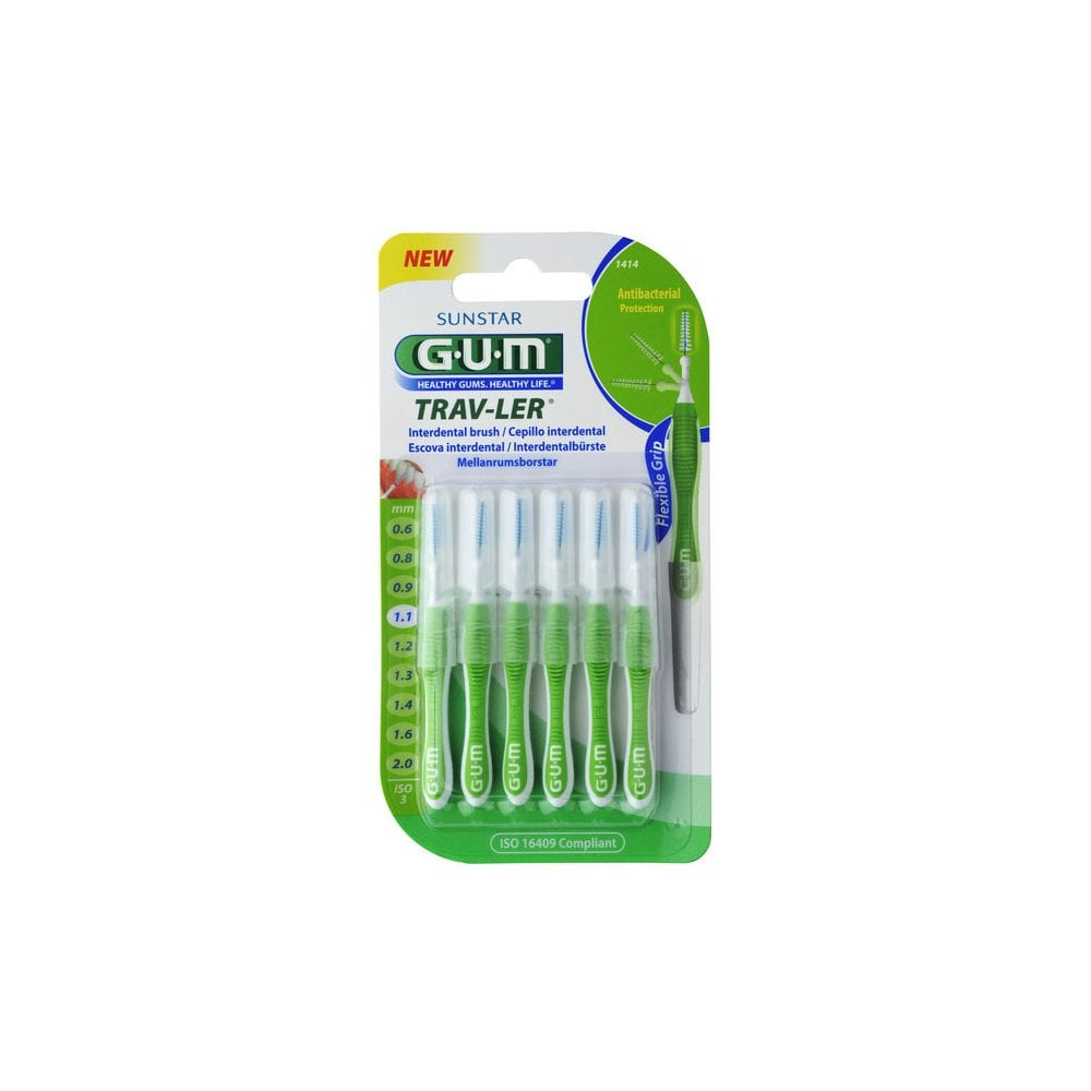 1414 Trav-Ler Tapered 1.1mm 6pcs