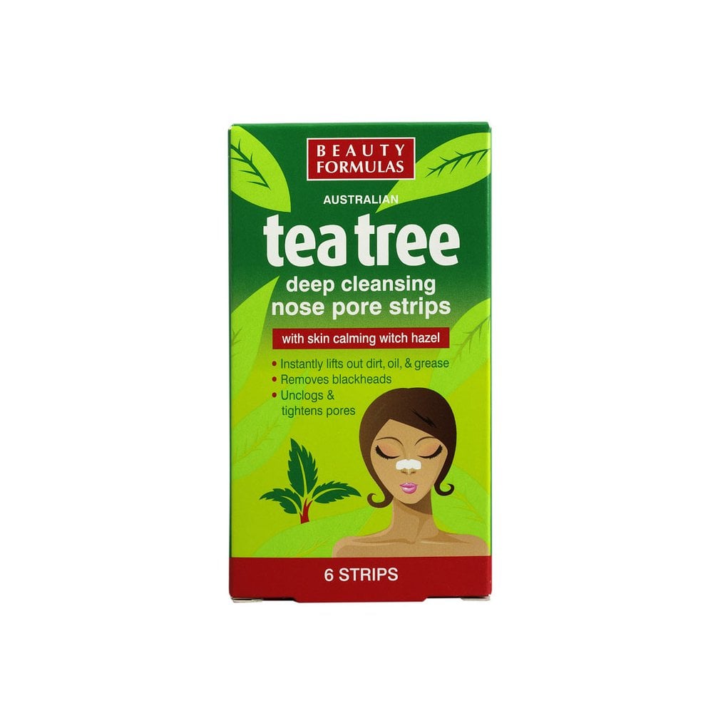 Tea Tree Deep Cleansing Nose Pore Strips 6pcs