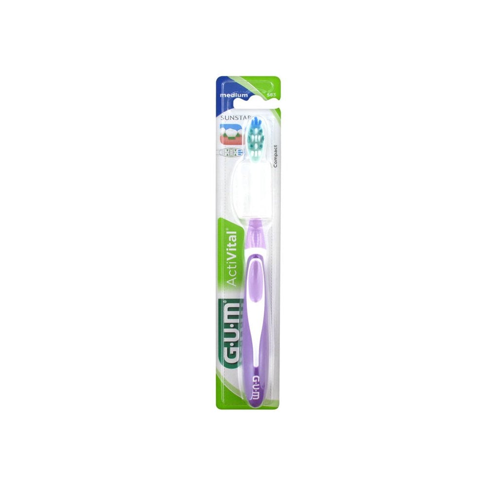 583 Activital Compact Medium Toothbrush 1pc