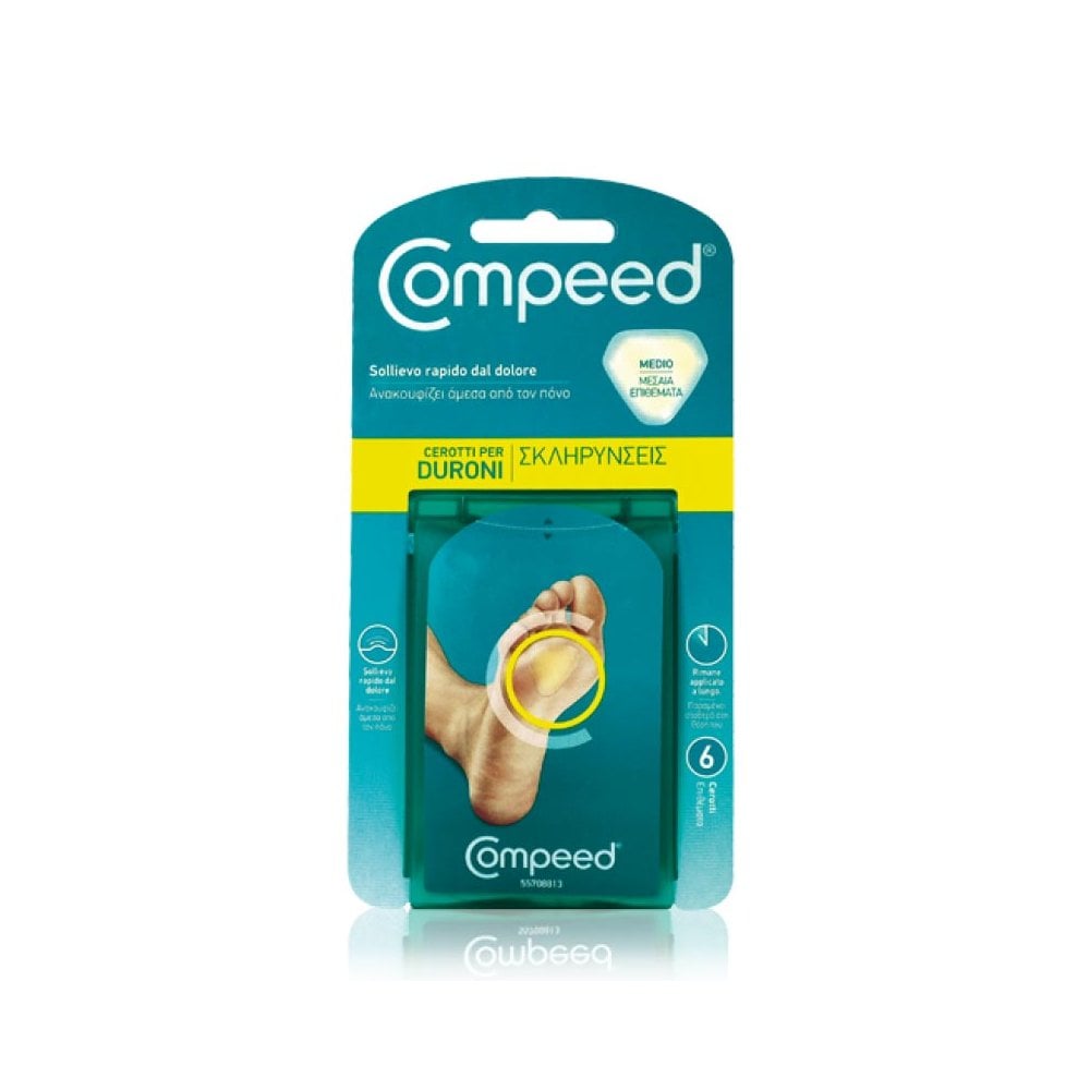 Medium Callus Plasters 6pcs