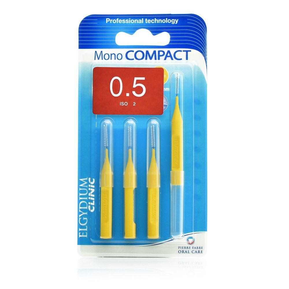Elgydium Clinic Mono Compact Yellow 0.5 4pcs