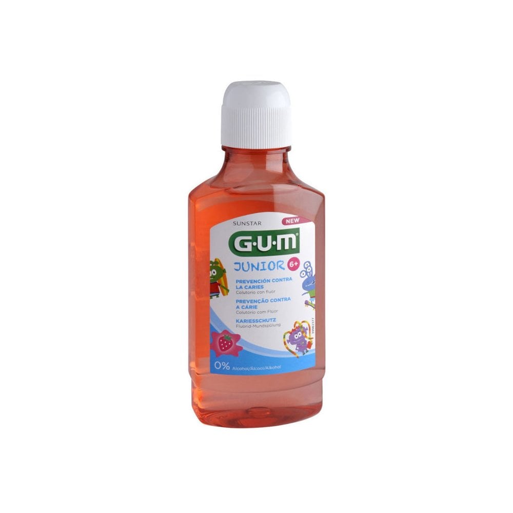 3022 Junior Rinse 6+ Strawberry Mouthwash 300ml