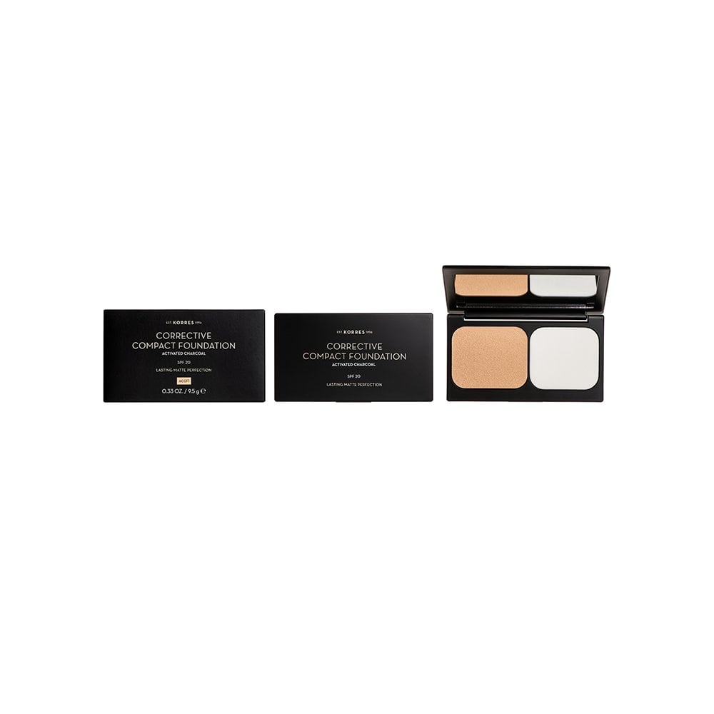 Activated Charcoal Corrective Compact Foundation ACCF1 SPF20 9,5g