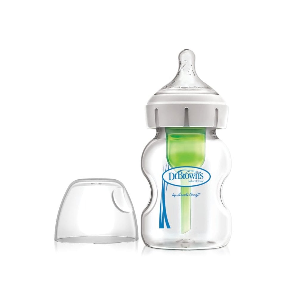 Options+ Anti-Colic 150ml 0m+ Glass Bottle