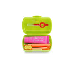 Travel Set Oral Hygiene Green 1pc