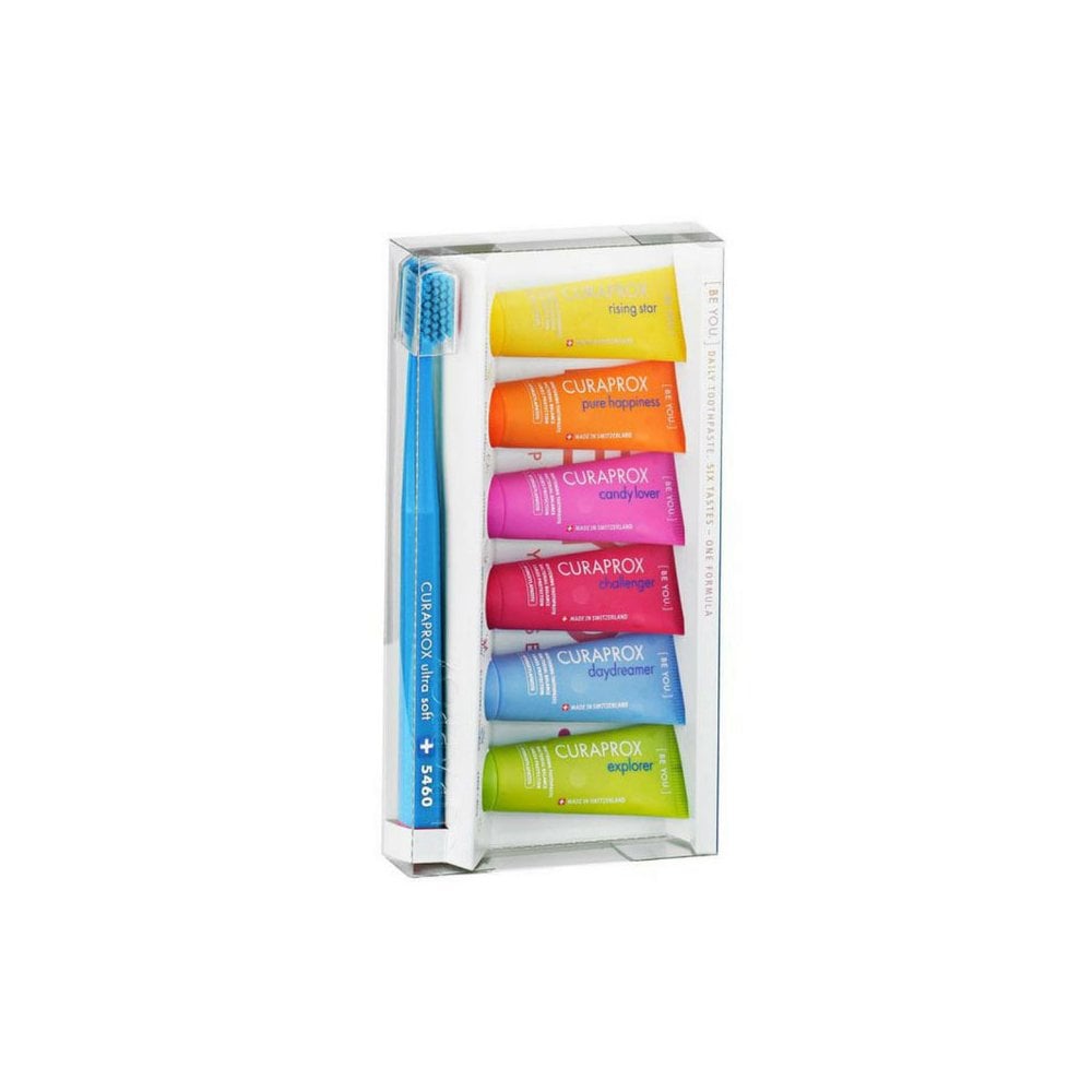 BE YOU Six-taste Mini Pack Οδοντόκρεμες 10 ml 6 τεμ & Tooth CS 5460 Μπλε