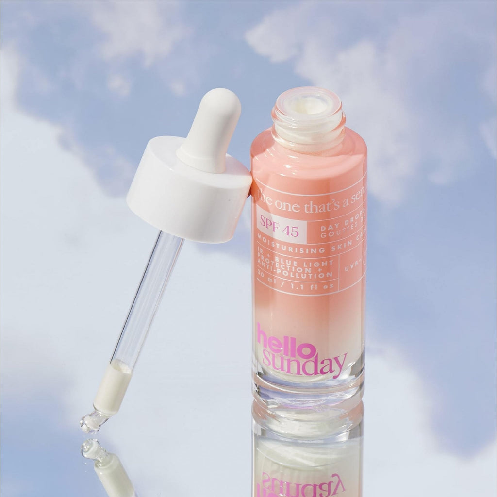 the one that's a serum - face drops: SPF 45 30ml