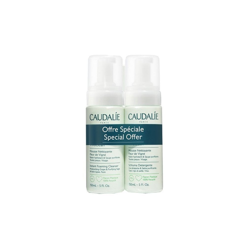 Special Offer Vinoclean Instant Foaming Cleanser 2x150ml