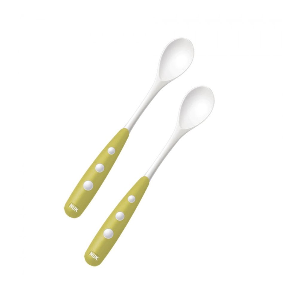 Easy Learning Spoon 6m+ Green 2pcs