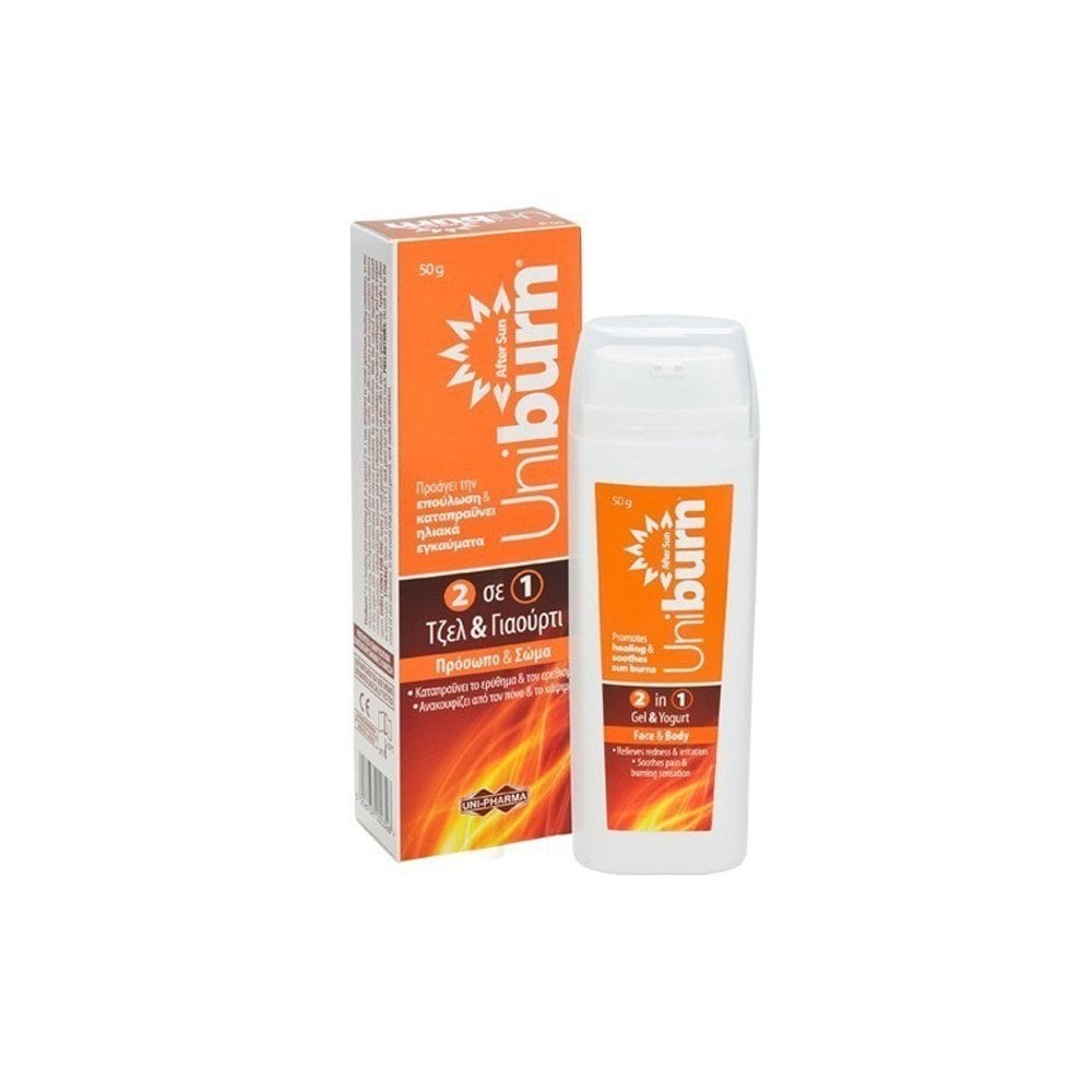 Uniburn After Sun 2 in 1 Gel & Yogurt 50gr