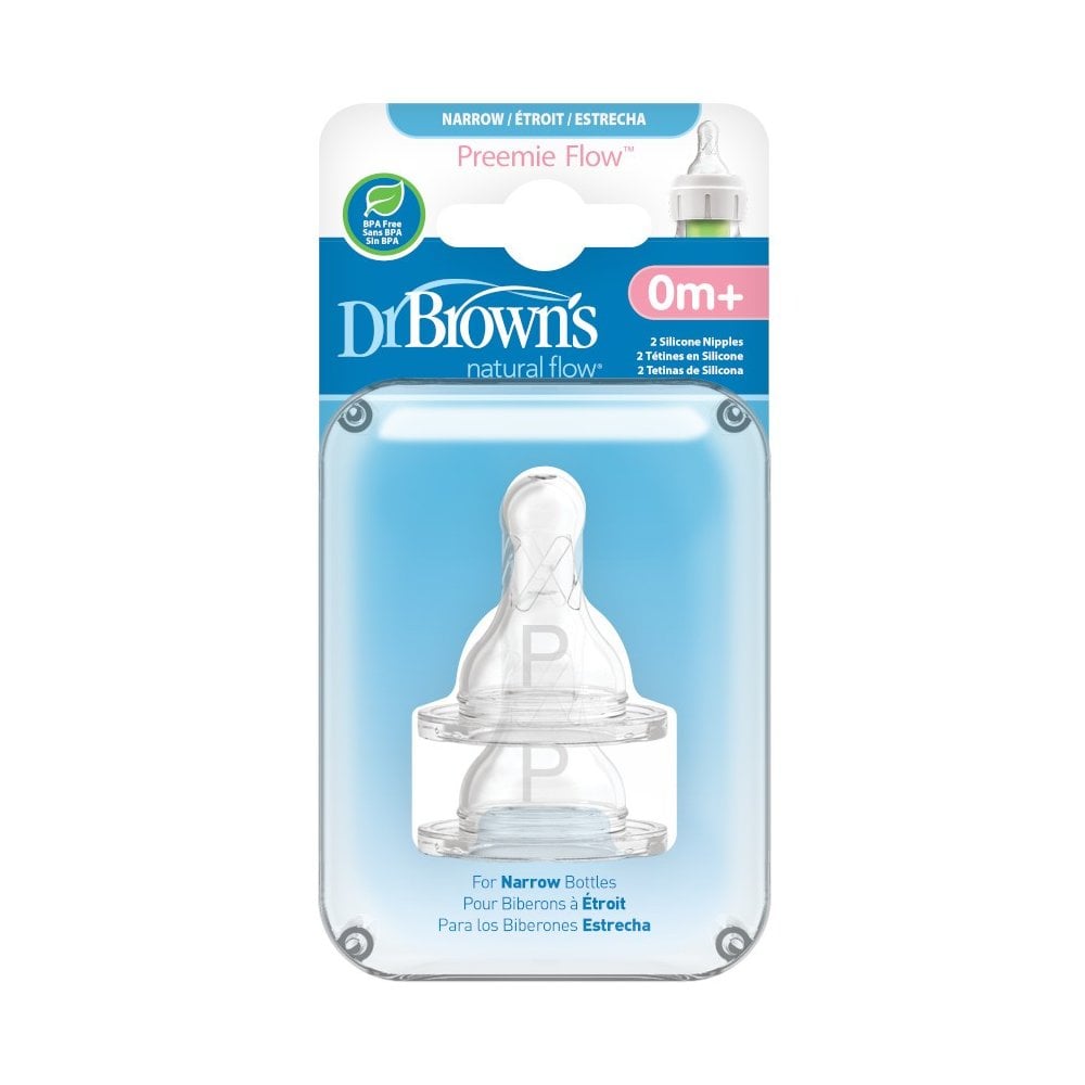 Baby Bottle Teats Preemie 2pcs