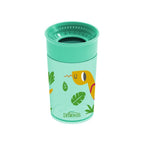 Jungle Fun Cheers 360 Spoutless Transition Sippy Cup Green 9m+ 300ml