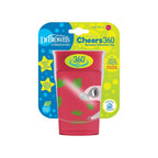 Jungle Fun Cheers 360 Spoutless Transition Sippy Cup Red 9m+ 300ml