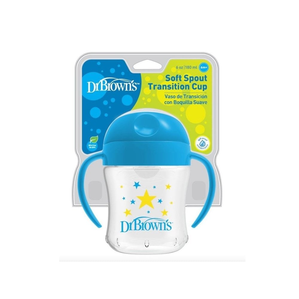 Soft-Spout Transition Cup Blue 6m+ 180ml