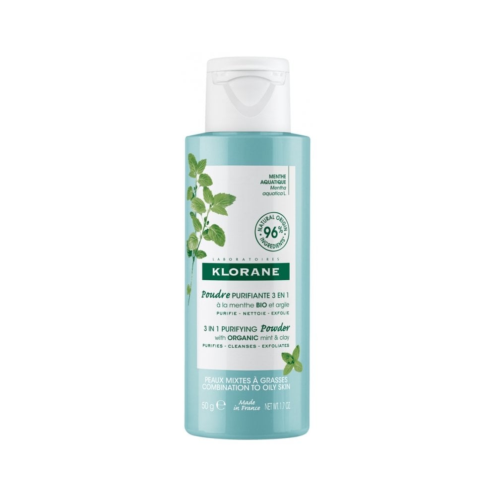 3 In 1 Purifying Pοwder with Organic Mint & Clay 50gr