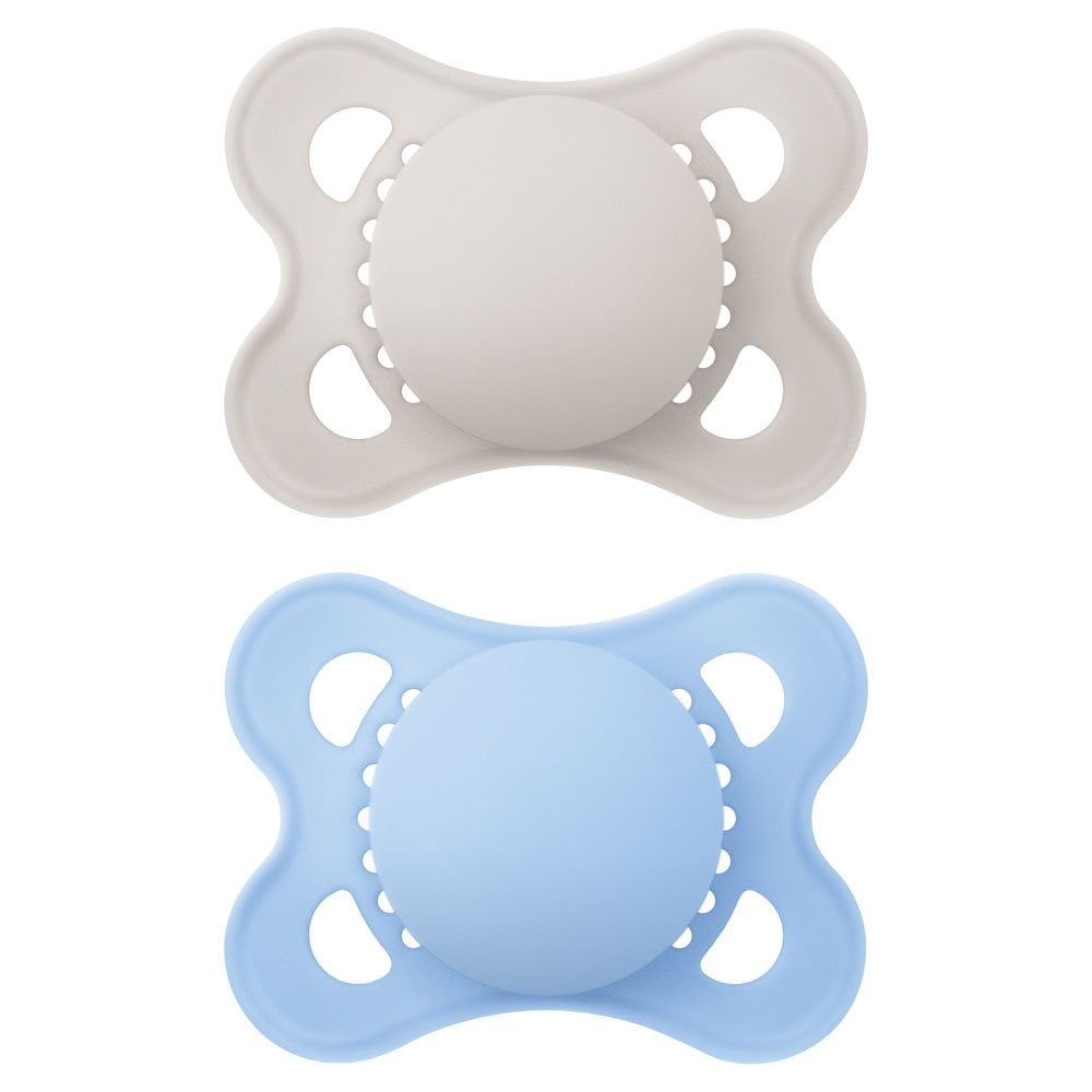 Colours of Nature Silicone Soother 2-6m Blue ( 118S ) 2pcs