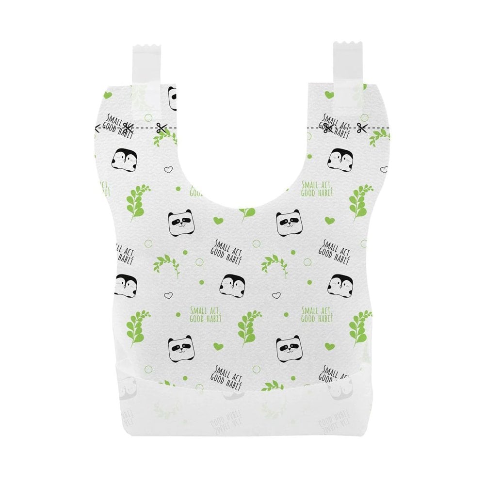 Compostable Single-Use Bibs 6m+ 36pcs