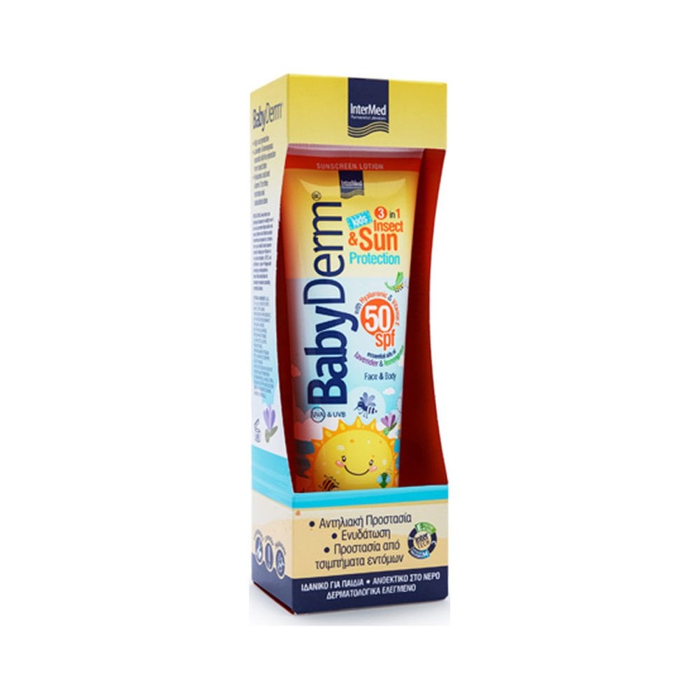 Babyderm Insect & Sunscreen Lotion SPF50 300ml
