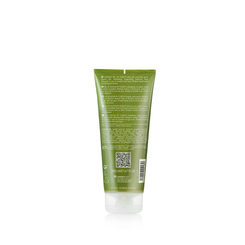 My Coach Shower Gel with Guarana 200ml