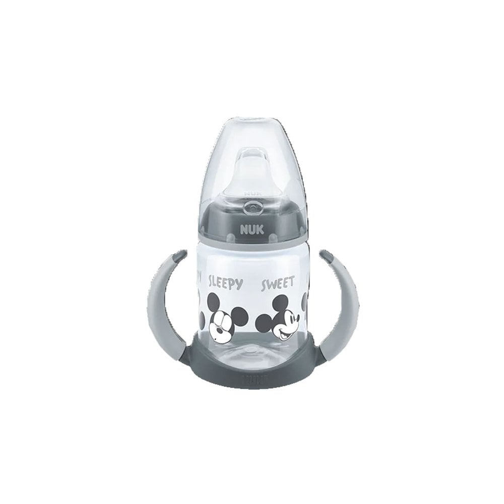 Disney Mickey Mouse First Choice Learner Bottle with Temperature Control Grey 150ml