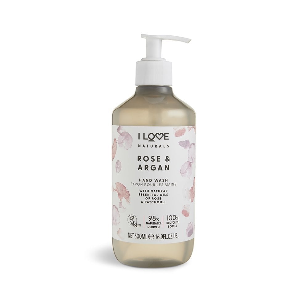Naturals Hand Wash Rose & Argan 500ml