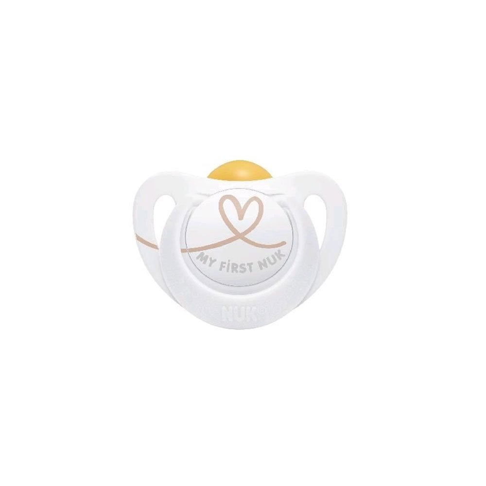 Star Latex Soother Hearts 0-6m 1pc