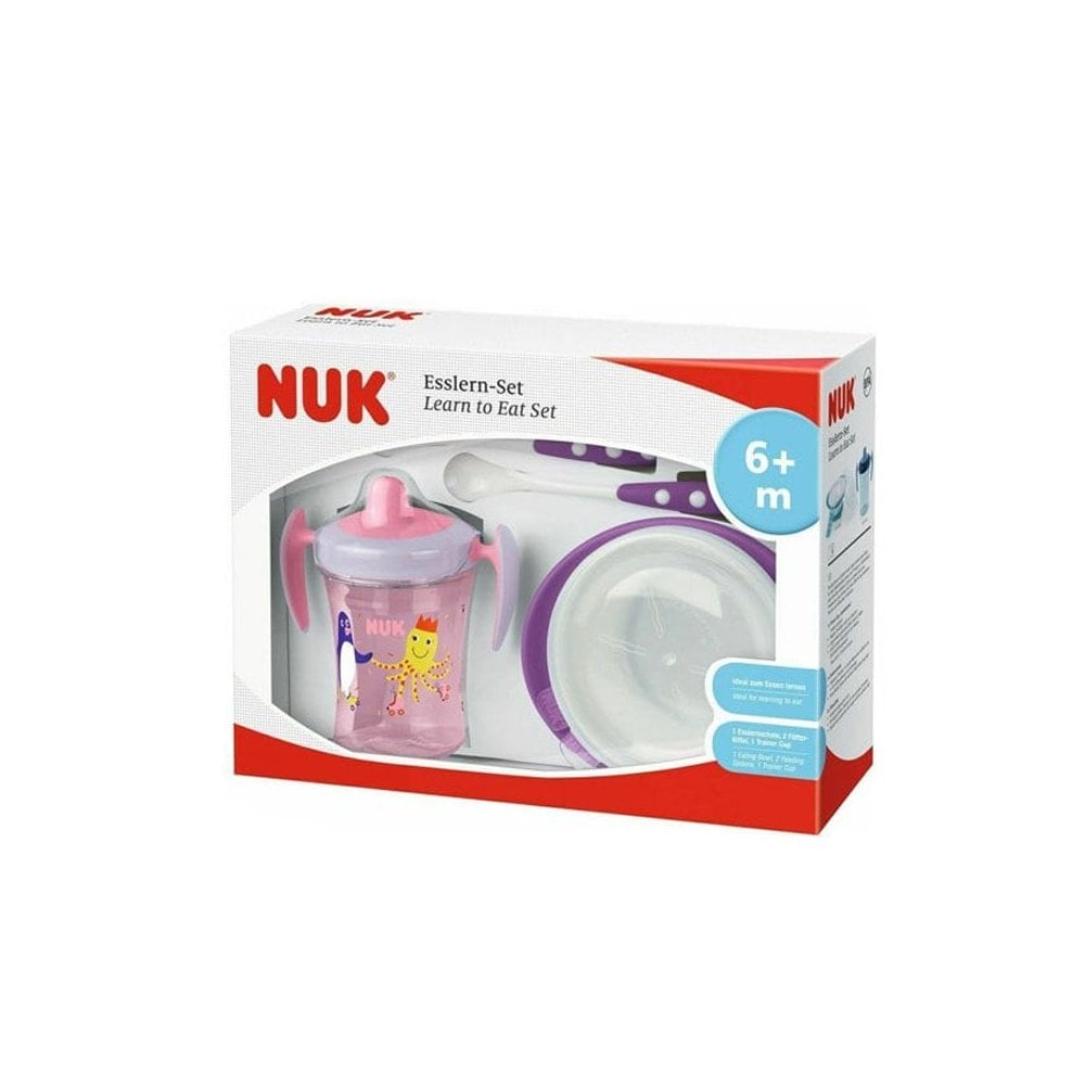 Learn to Eat Set 6m+ Girl