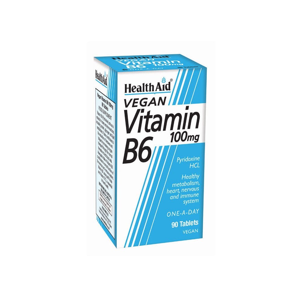 Vitamin B6 (Pyridoxine HCl) 100mg 90tabs