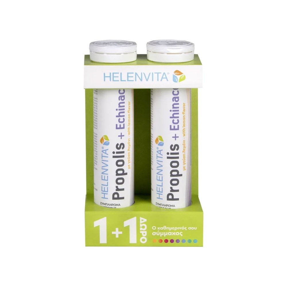 Promo Pack Propolis & Echinacea Lemon Flavour 2×20eff.tabs