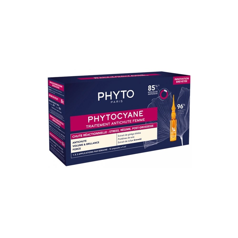 Phytocyane Anti Hair Loss Reactional Treatment Women 12 x 5ml