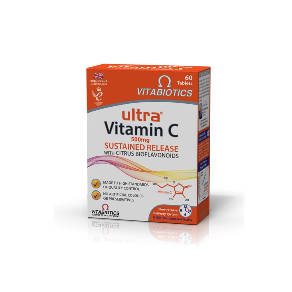 Ultra Vitamin C  SR & Bioflavonoid 500mg 60tabs