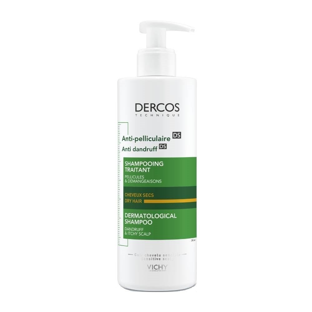 Dercos Anti-Dandruff Advanced Action Shampoo Dry Hair 390ml