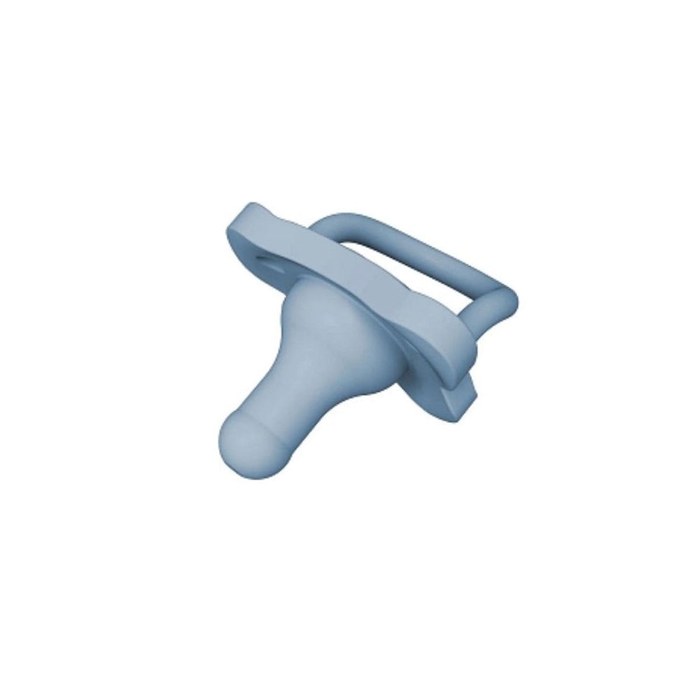 One Piece Silicone Soother Blue 0m+ 1pc