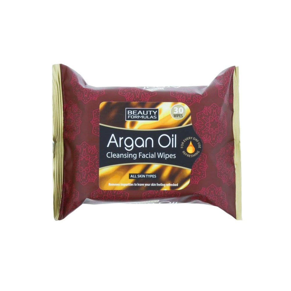 Argan Oil Cleansing Facial Wipes 30pcs