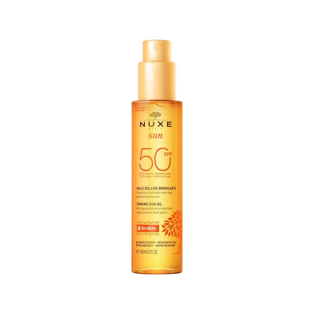 Sun Face and Body Tanning Sun Oil SPF50 150ml
