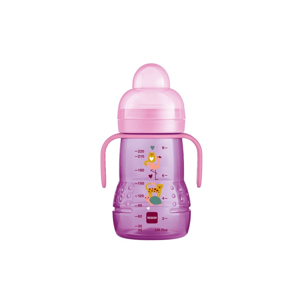 Baby Bottle Trainer+ 4m+ Pink 450 220ml